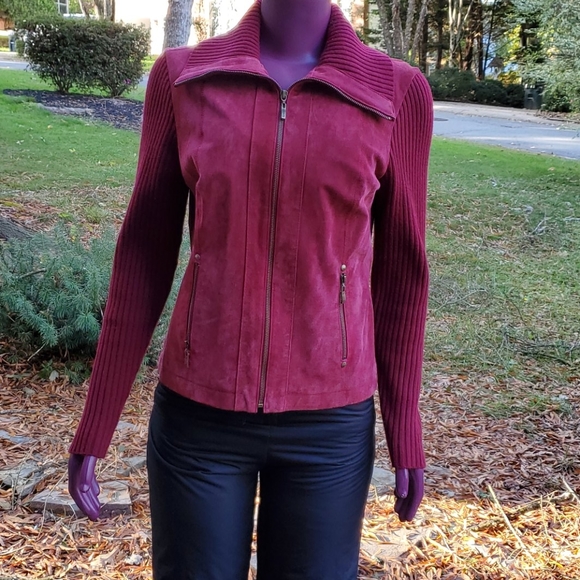 Genuine Red Leather Jacket SOLD - Picture 3 of 8